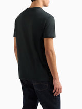 Armani Exchange T-shirt Regular Fit In Jersey Verde