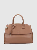 Armani Exchange Borsa A Mano Bauletto Grande Con Lucchetto E Dettagli In Metallo Asv Marrone