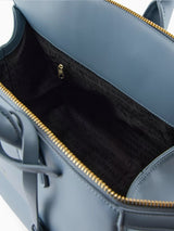 Armani Exchange Borsa A Mano Bauletto Grande Con Lucchetto E Dettagli In Metallo Asv Azzurro