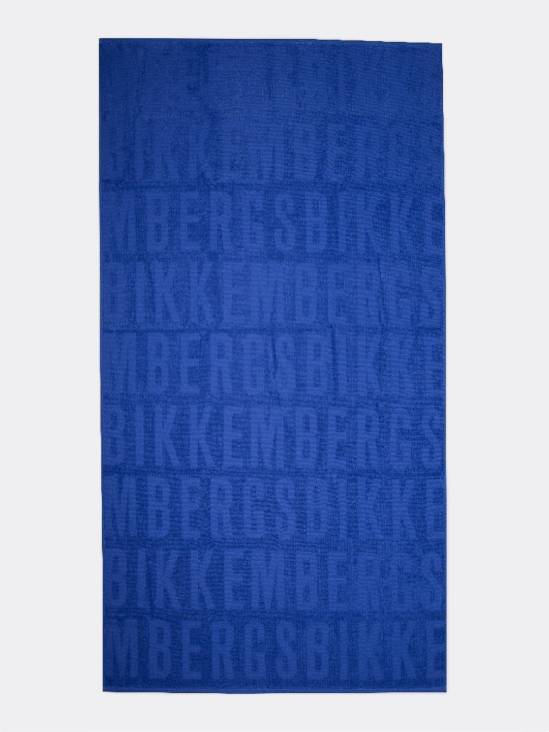 Bikkembergs Telo da mare con logo Blu