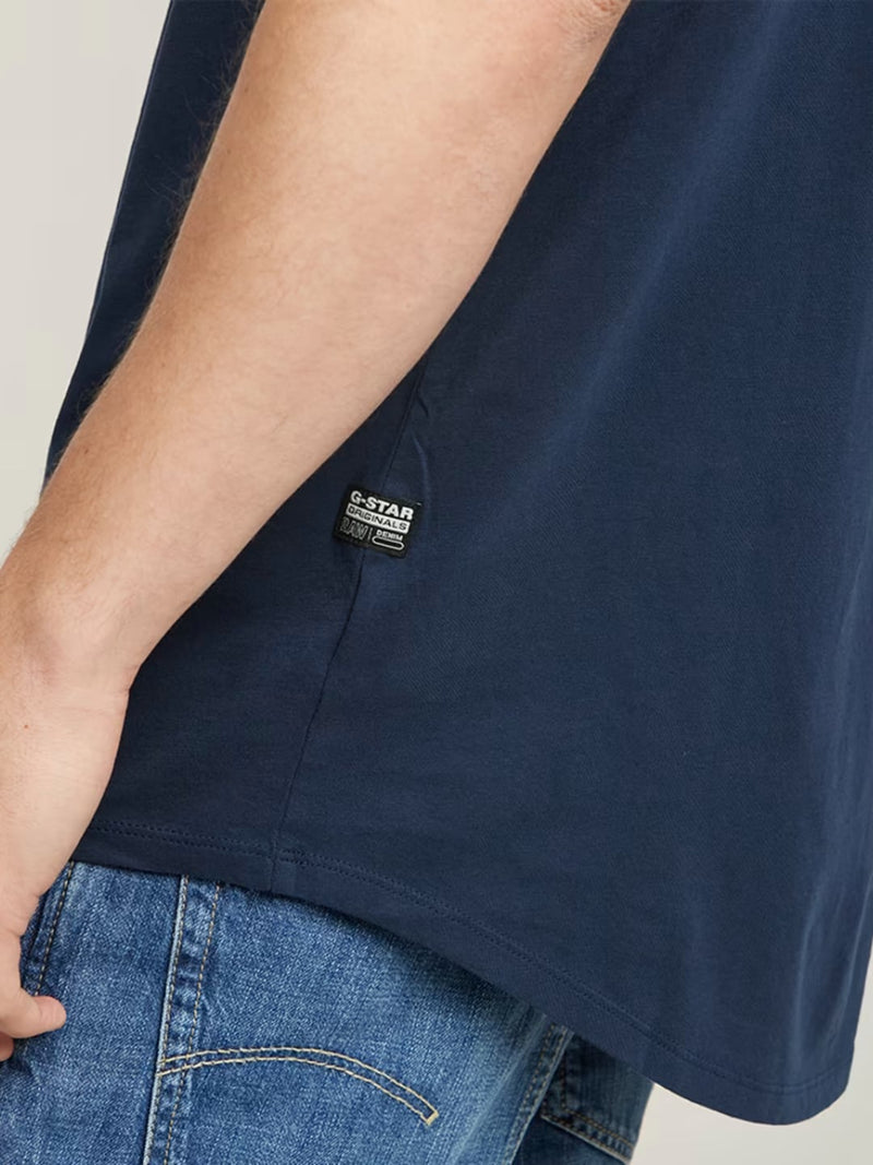 G-Star T-Shirt Lash Blu Scuro