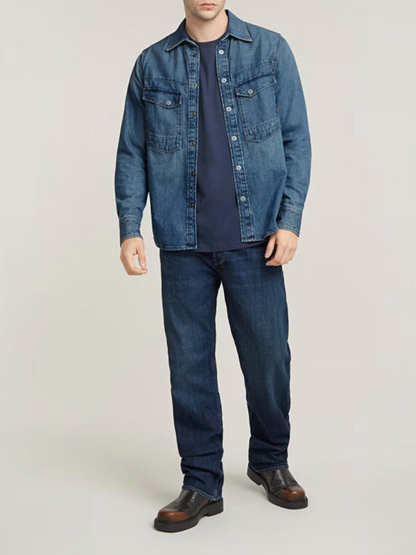 G-Star T-Shirt Base-S Blu Scuro