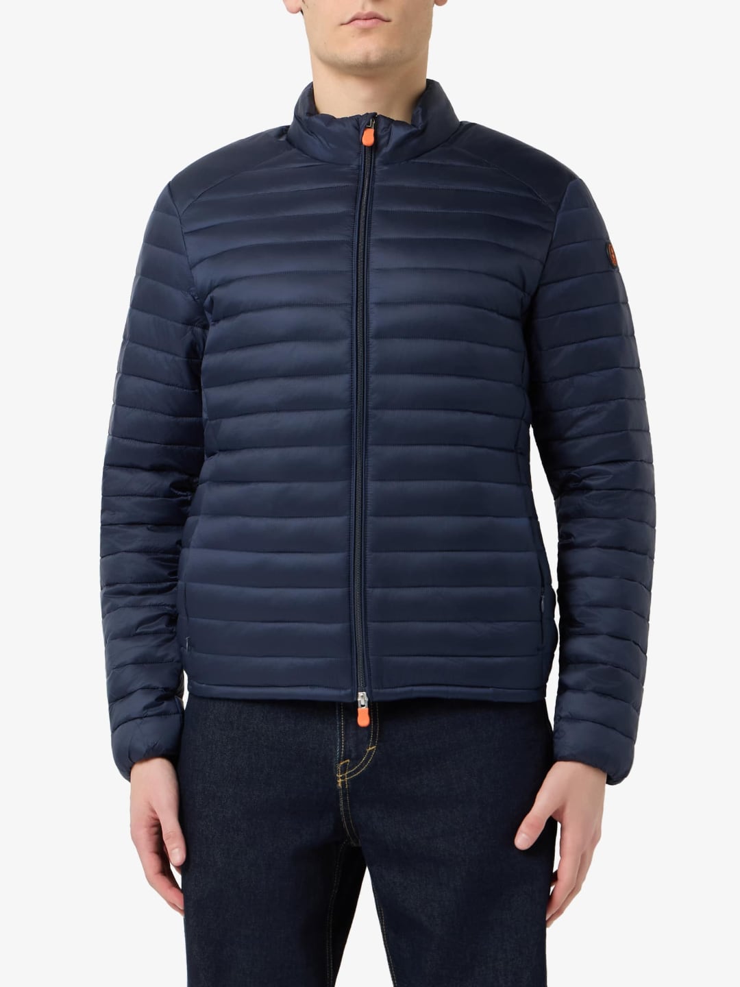 Save The Duck Piumino senza Cappuccio Archibald Navy Blue
