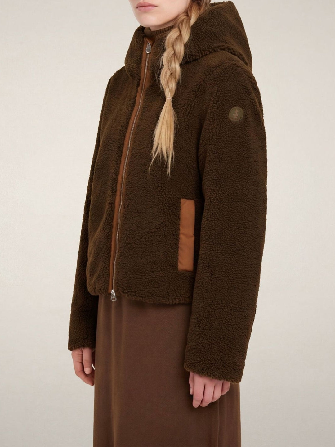 Save The Duck Eco Fur da donna Hikari Marrone