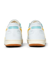 Sneaker Bassa Mi Basket Row Cut Tennis White Banana Uomo