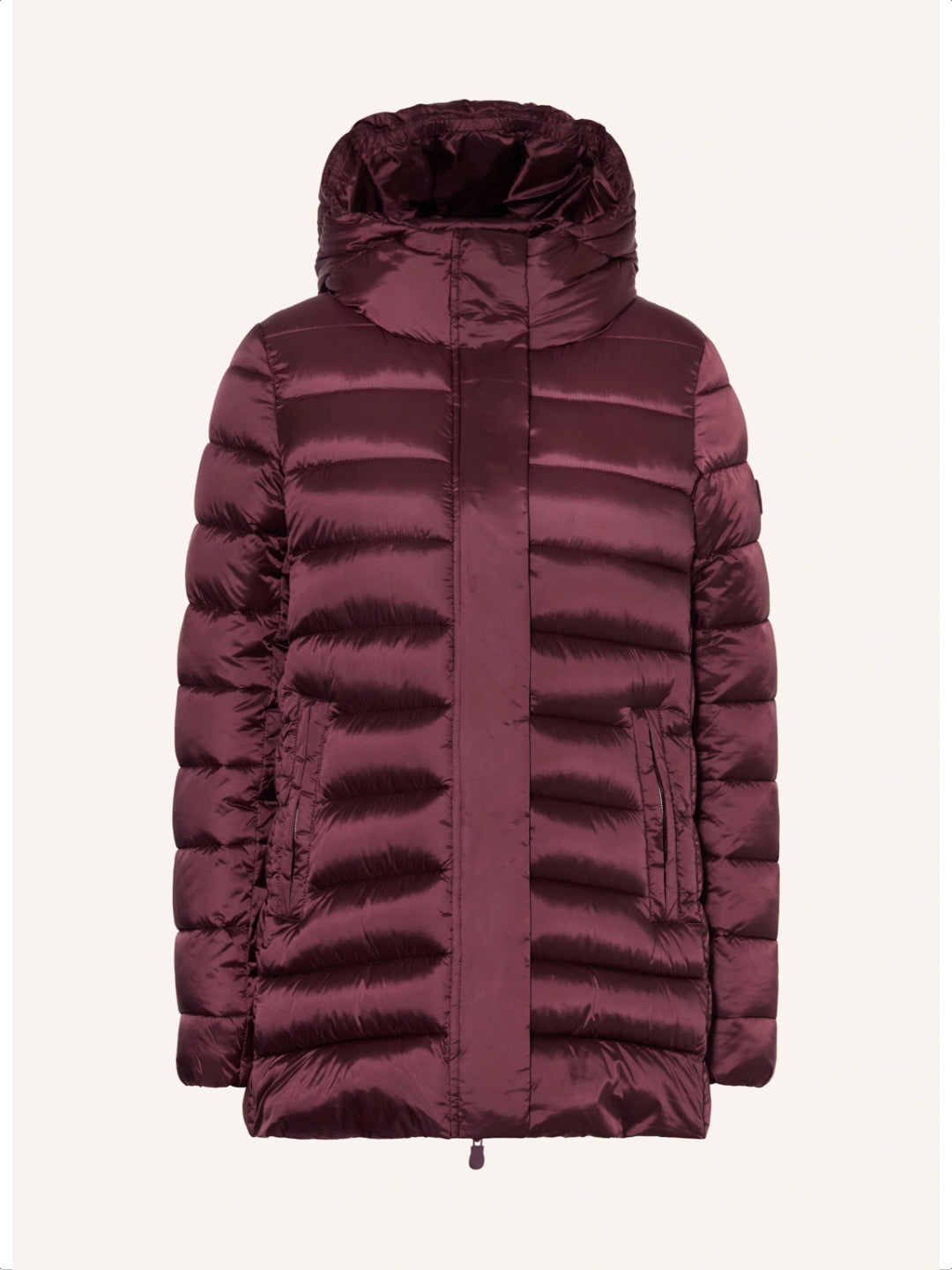 Cappotto con Cappuccio Drimia Wine Red