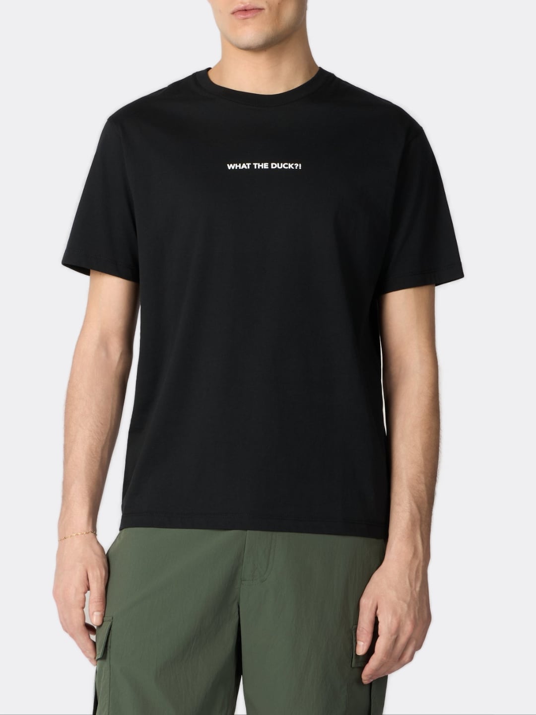 Save The Duck T-Shirt Bern in Cotone Black