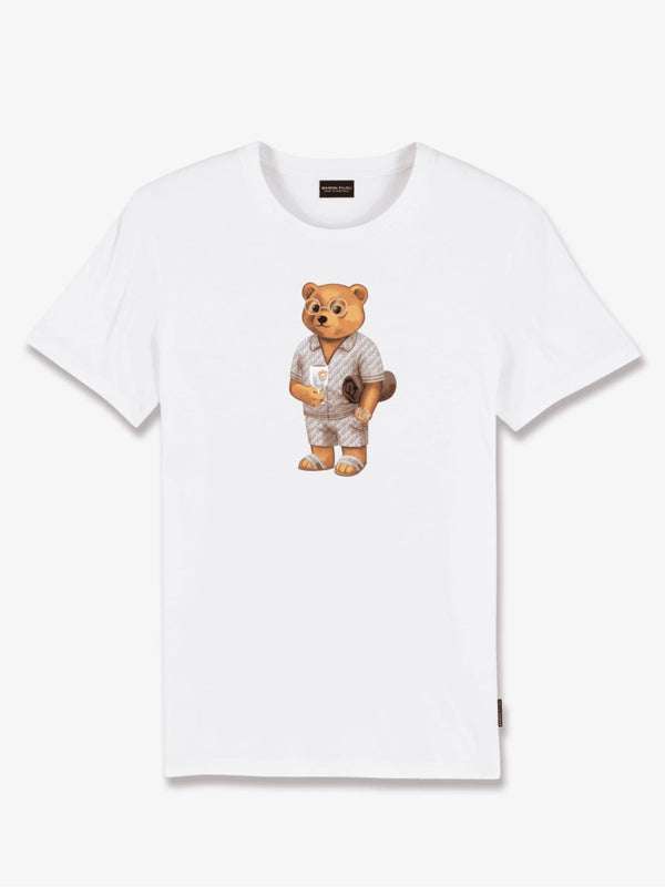 Baron Filou T-Shirt Girocollo CXV Bianco