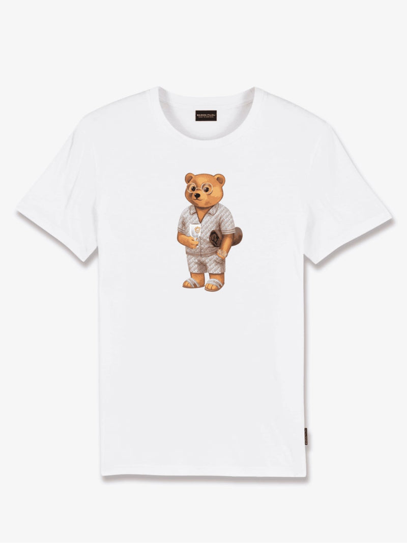 Baron Filou T-Shirt Girocollo CXV Bianco