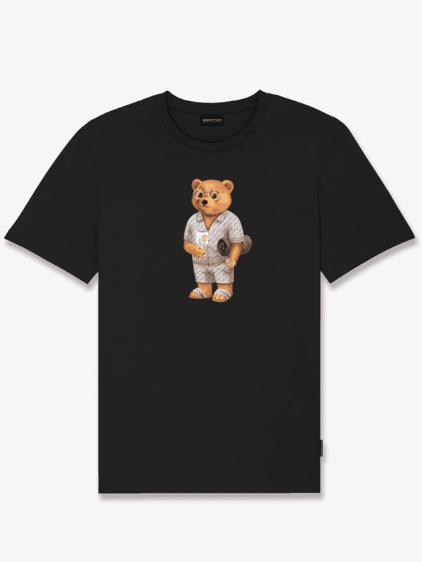 Baron Filou T-Shirt Girocollo CXV Nero