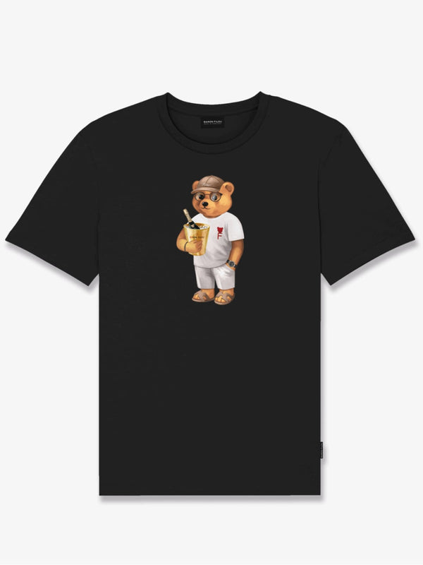 Baron Filou T-Shirt Girocollo CXXIII Nero