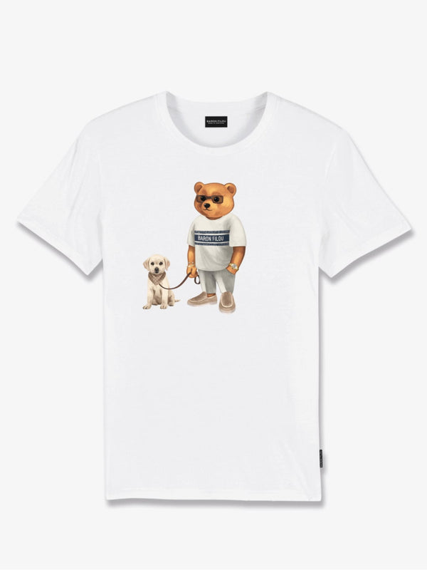 Baron Filou T-Shirt Girocollo CXXIV Bianco