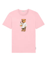 T-Shirt Stampa Grafica Unisex in Cotone Biologico Filou LXXIX Rose Parfait