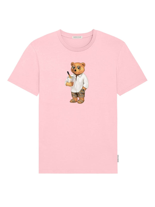 T-Shirt Stampa Grafica Unisex in Cotone Biologico Filou LXXIX Rose Parfait