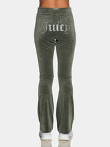 Juicy Couture Pantalone Freya Flare Salvia