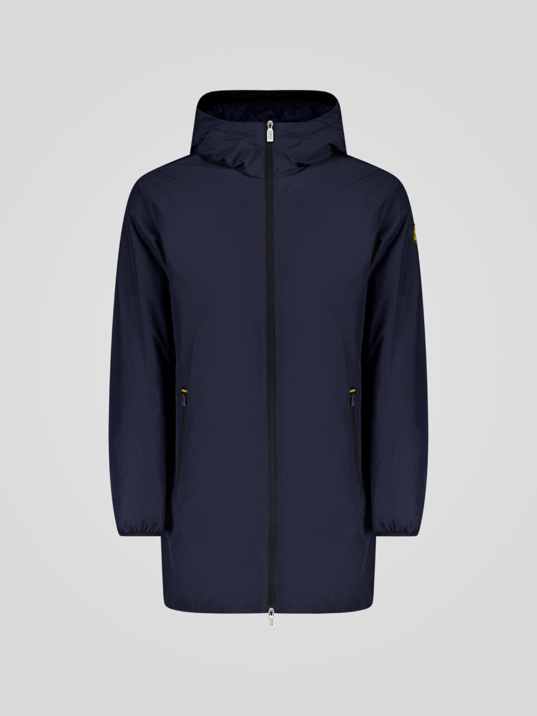 Ciesse Piumini Giacca lunga imbottita Gunbu con Cappuccio Blu