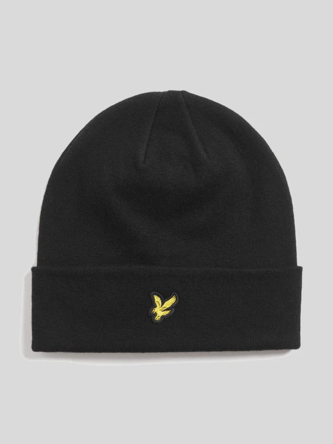 Lyle & Scott Cappello Cotone Merinos con Logo Dark Navy