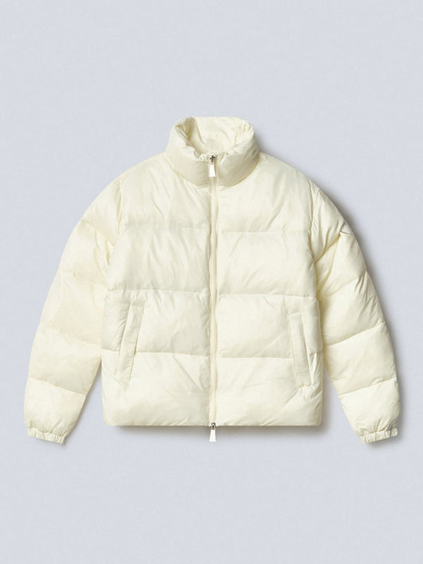 Hinnominate Piumino Regular con Patch Off White