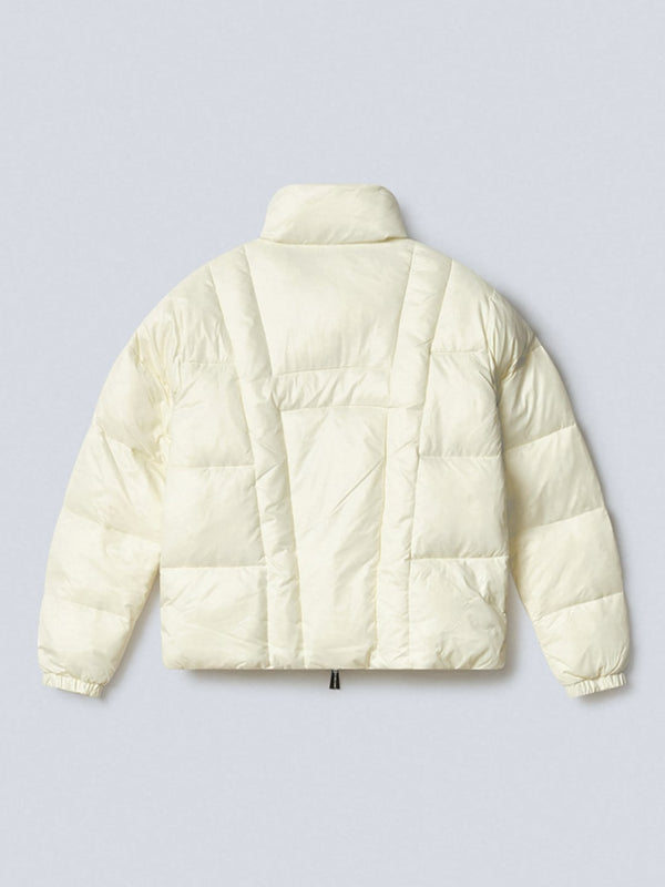 Hinnominate Piumino Regular con Patch Off White