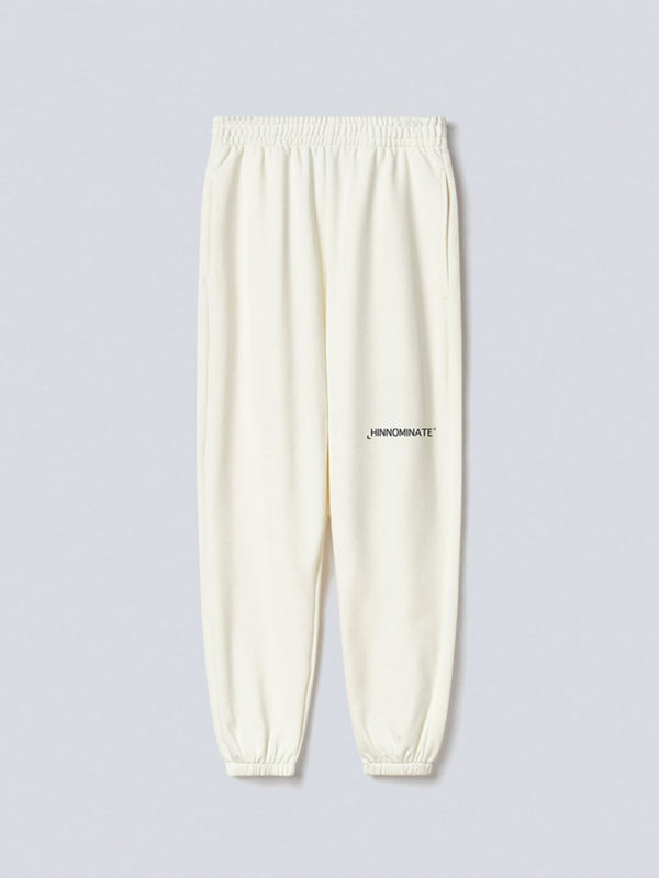 Hinnominate Pantalone Basico In Felpa Off White