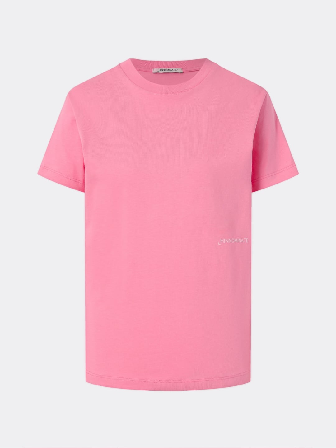 Hinnominate T-shirt Mezza Manica In Jersey Basica Rosa Sorbetto