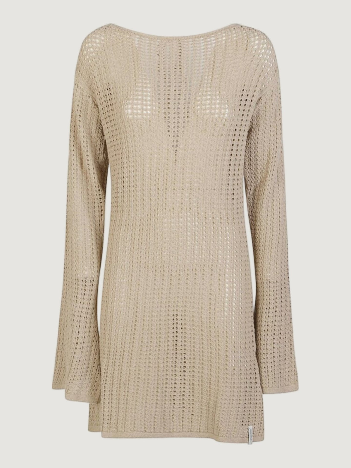 Hinnominate Mini Abito a maglia Beige