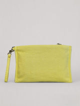 Juicy Couture Pochette Iris Towelling Clutch  Giallo