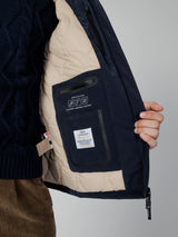 Giaccone Imbottito Active Hydro Mid Parka Navy Blue