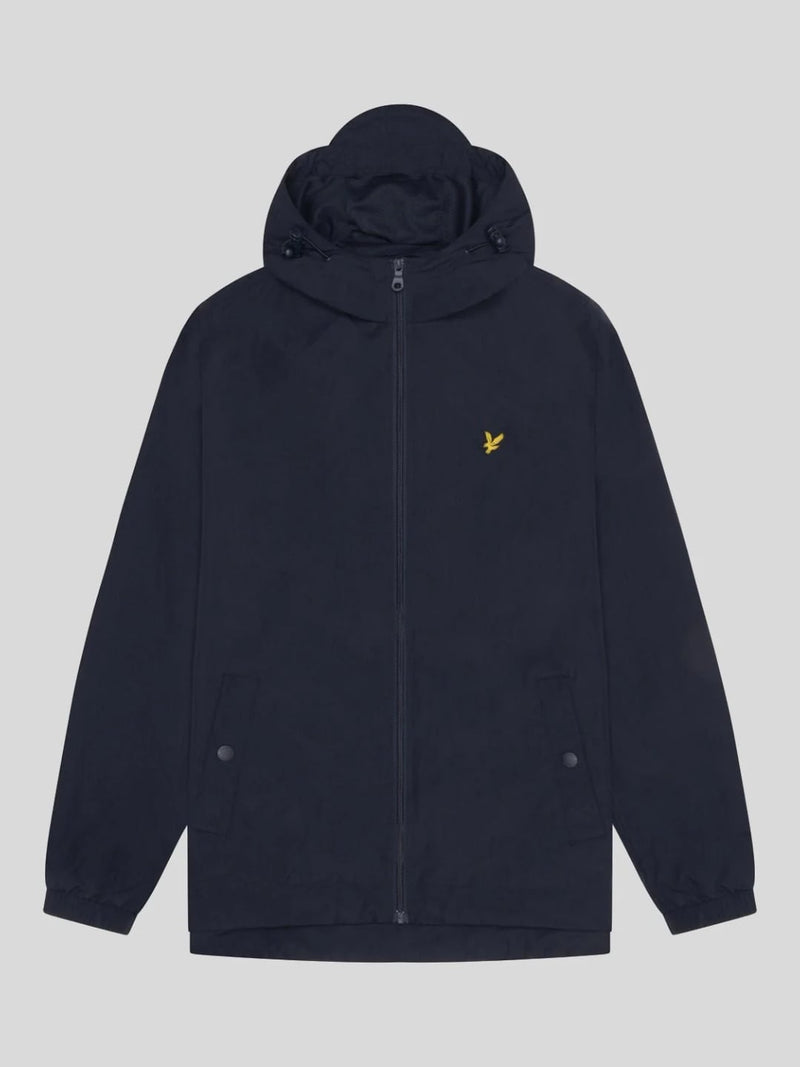 Lyle & Scott Giubbino in nylon con cappuccio Dark Navy