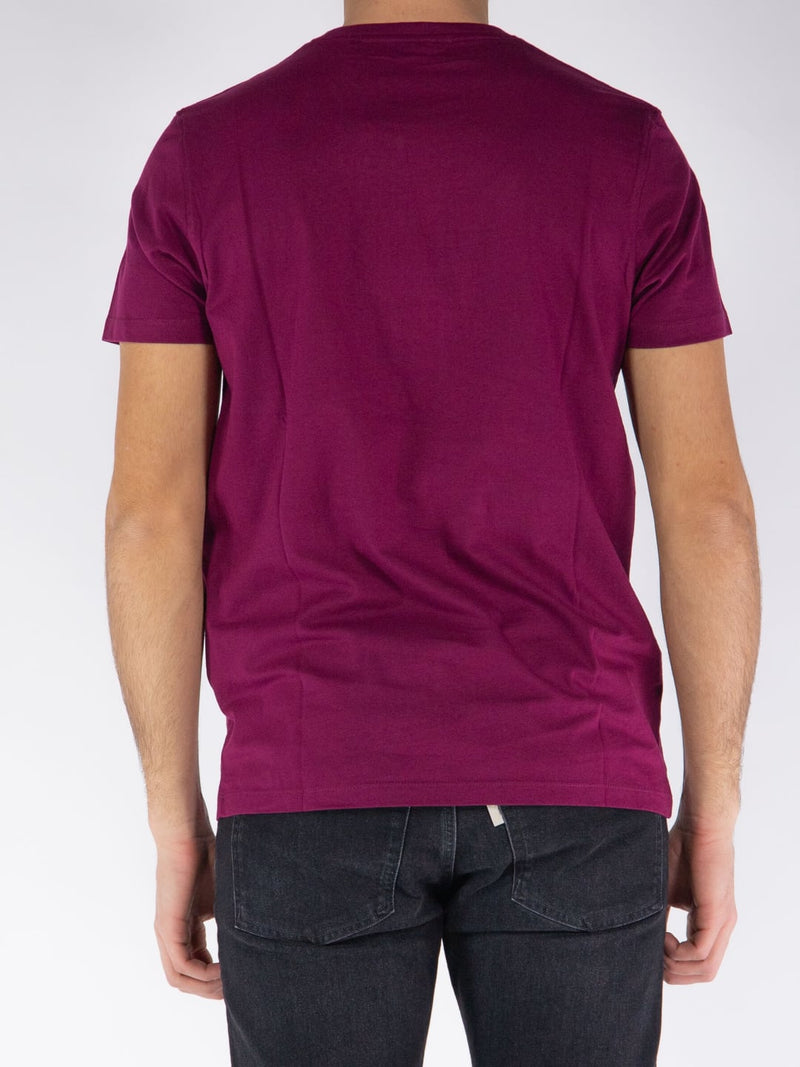 T-shirt Mod. MICK in cotone Col Vino