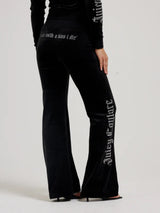 Juicy Couture Pantalone Sacred Heart Layla Trackpants Nero