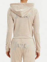 Juicy Couture Felpa Madison Hoodie Beige