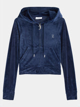 Juicy Couture Felpa Madison Hoodie Blu