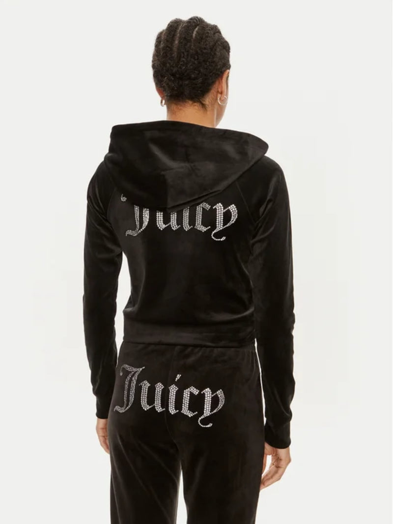 Juicy Couture Felpa Madison Hoodie Nero