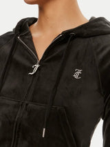 Juicy Couture Felpa Madison Hoodie Nero