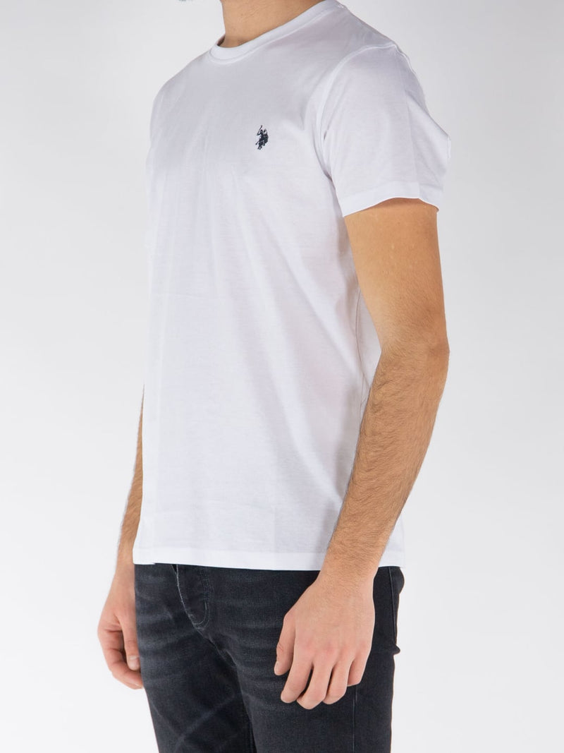 T-shirt Mod. MICK in cotone Col Bianco