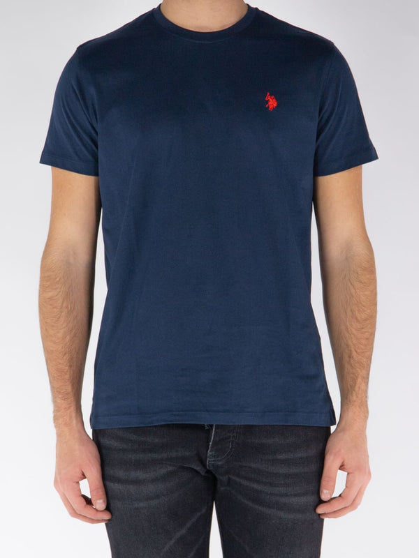 T-shirt Mod. MICK in cotone Col Blu Navy