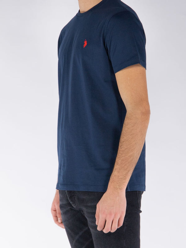 T-shirt Mod. MICK in cotone Col Blu Navy