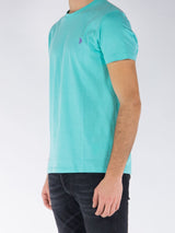 T-shirt Mod. MICK in cotone Col Azzurro