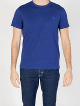 T-shirt Mod. MICK in cotone Col Bluette