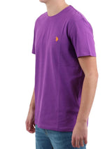 T-shirt Mod. MICK in cotone Col Viola