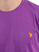 T-shirt Mod. MICK in cotone Col Viola