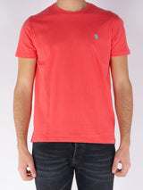 T-shirt Mod. MICK in cotone Col Corallo