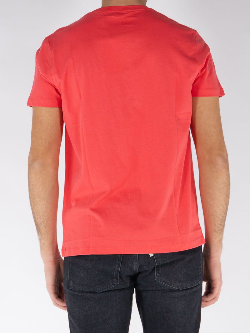 T-shirt Mod. MICK in cotone Col Corallo