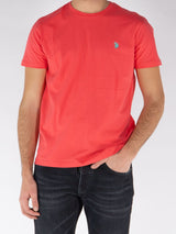 T-shirt Mod. MICK in cotone Col Corallo