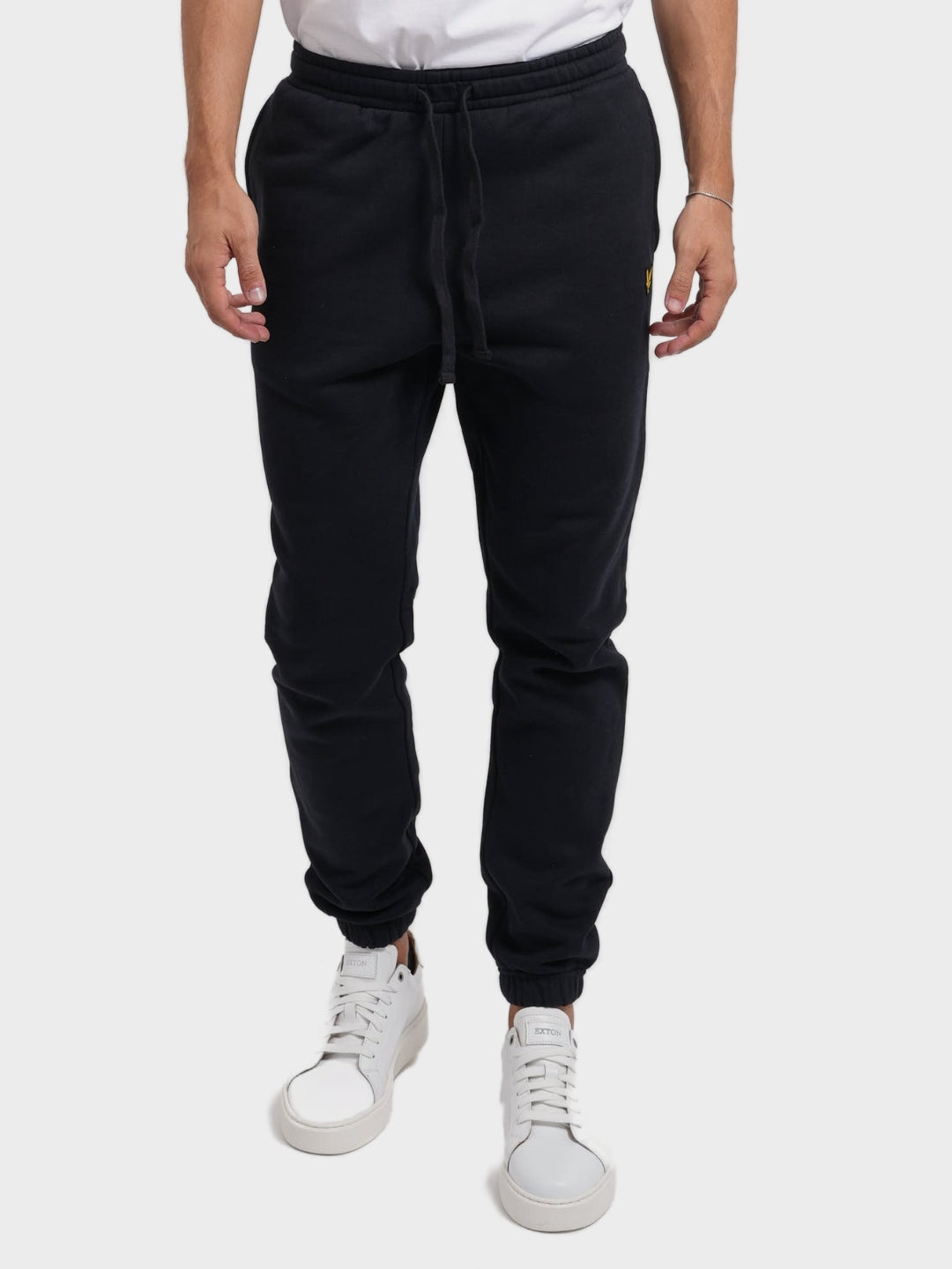 Lyle & Scott Pantalone in felpa con tasca sul retro Nero