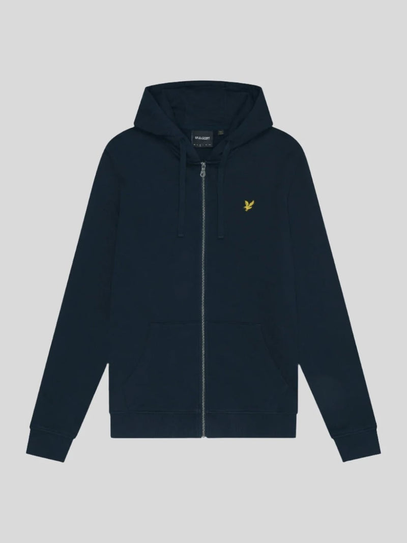 Lyle & Scott Felpa Full-Zip Dark Navy