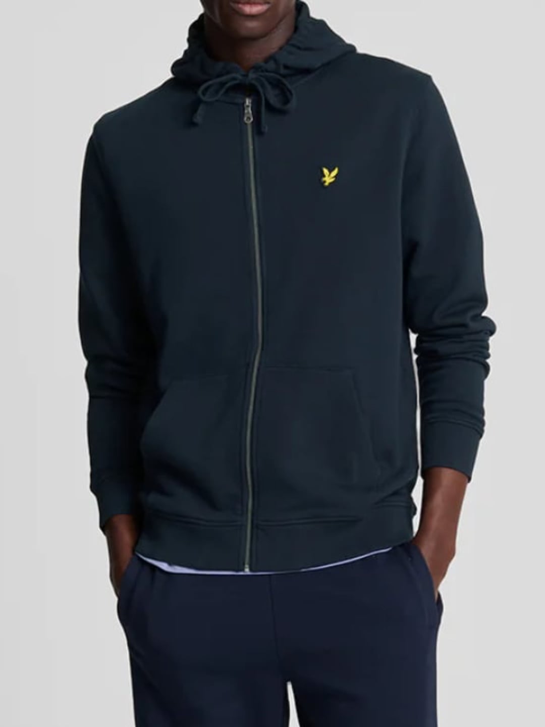 Lyle & Scott Felpa Full-Zip Dark Navy
