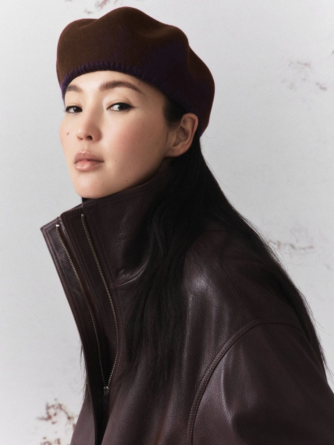 MARELLA Basco in lana Marrone