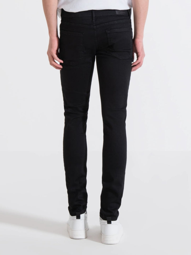 Antony Morato Jeans Ozzy Tapered Fit In Denim Nero